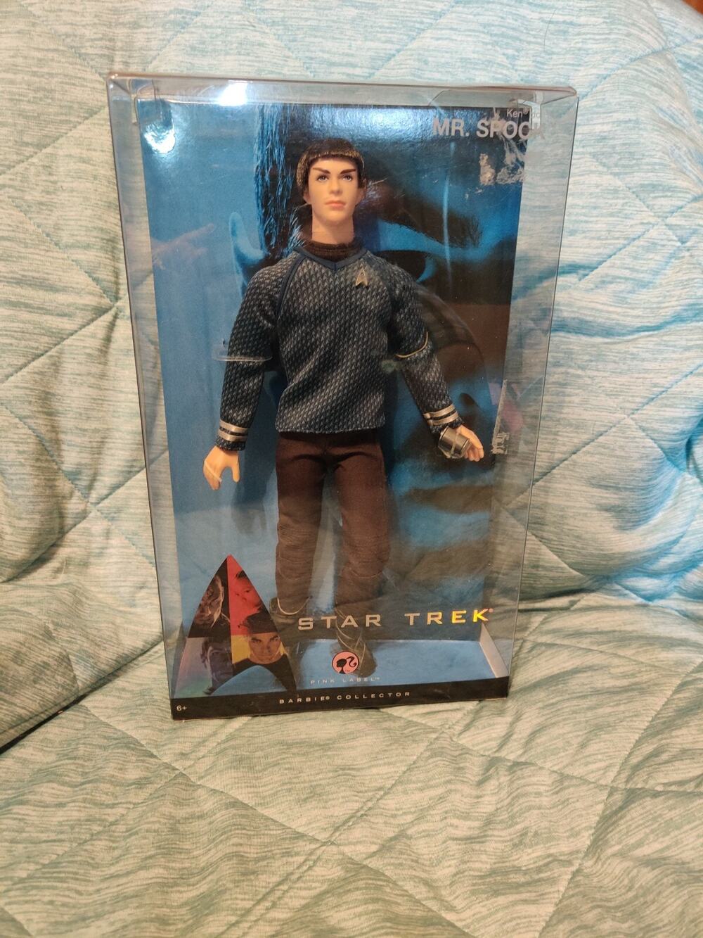 2008 Star Trek Mr. Spock Pink Label Barbie NRFB